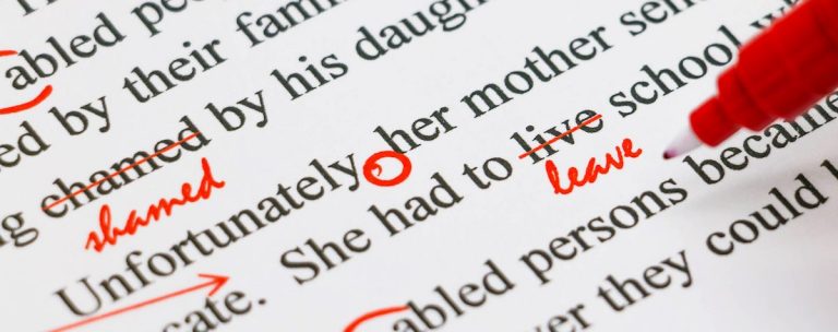 List The Common Spelling Errors In Writing An Academic Text