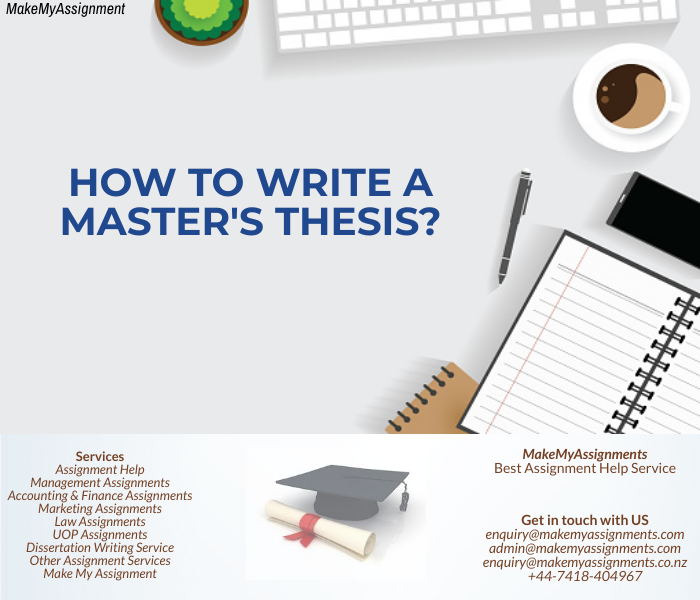 how to publish a master's thesis